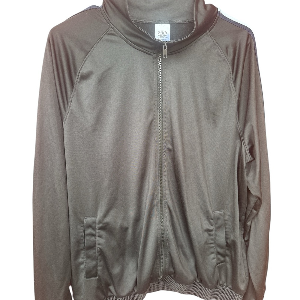 Athletic Works Performance Jacket - Dark Olive - image 2